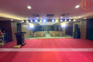 Lắp đặt hệ thống âm thanh, ánh sáng tại EVN Tuyên Quang